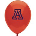 Mayflower Distributing Qualatex 37691 10 Count 11 in. University of Arizona Latex Balloon 37691